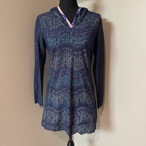 Title Nine‎ size S women’s laser cut hooded swim cover up